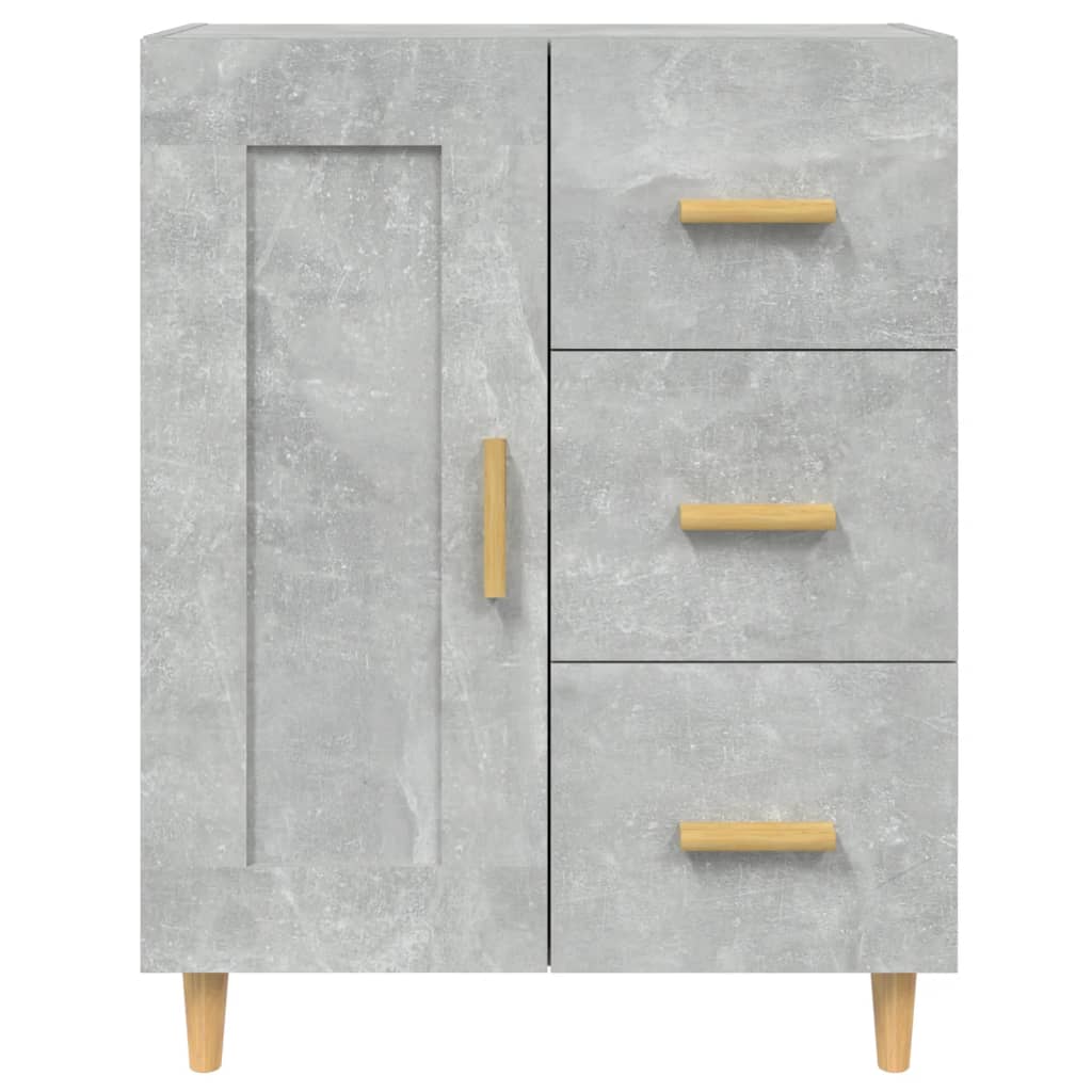 vidaXL Dulap, gri beton, 69,5x34x90 cm, lemn compozit vidaXL Dulap, gri beton, 69,5x34x90 cm, lemn compozit