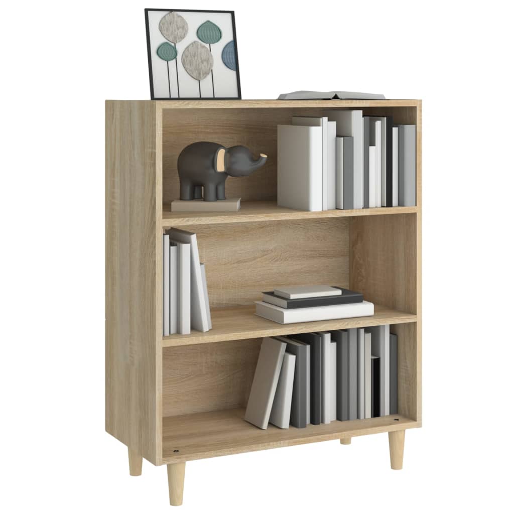 vidaXL Servantă, stejar sonoma, 69,5x32,5x90 cm, lemn prelucrat