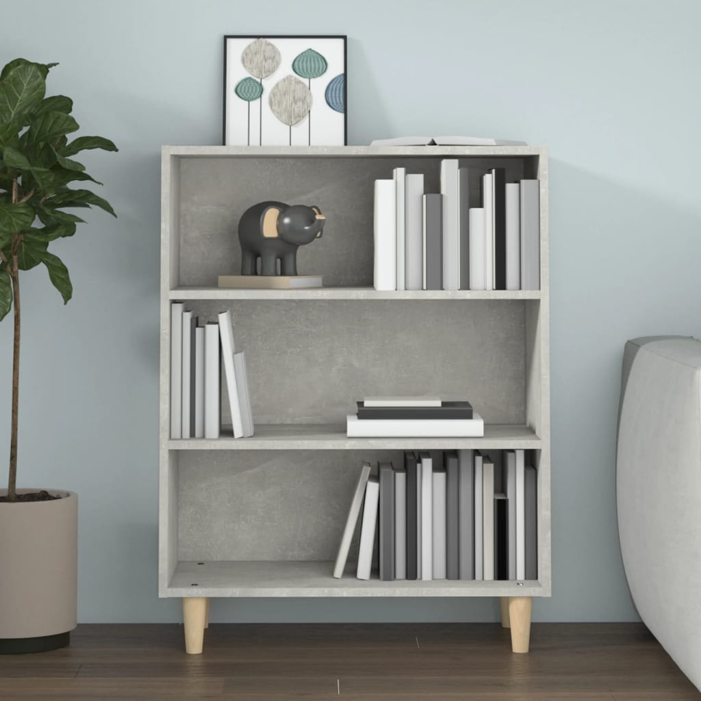 vidaXL Măsuță de cafea, gri beton, 69,5x32,5x90 cm, lemn prelucrat vidaXL Măsuță de cafea, gri beton, 69,5x32,5x90 cm, lemn prelucrat