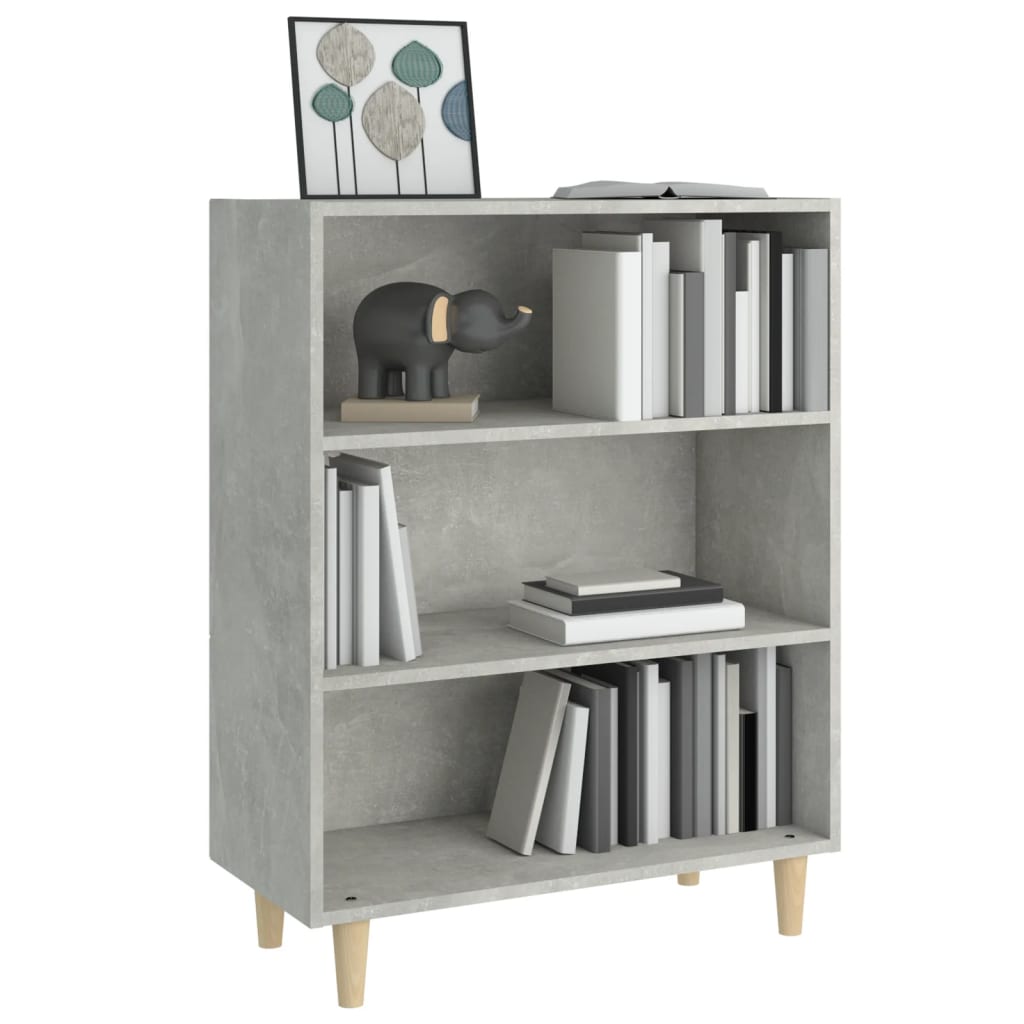 vidaXL Măsuță de cafea, gri beton, 69,5x32,5x90 cm, lemn prelucrat vidaXL Măsuță de cafea, gri beton, 69,5x32,5x90 cm, lemn prelucrat