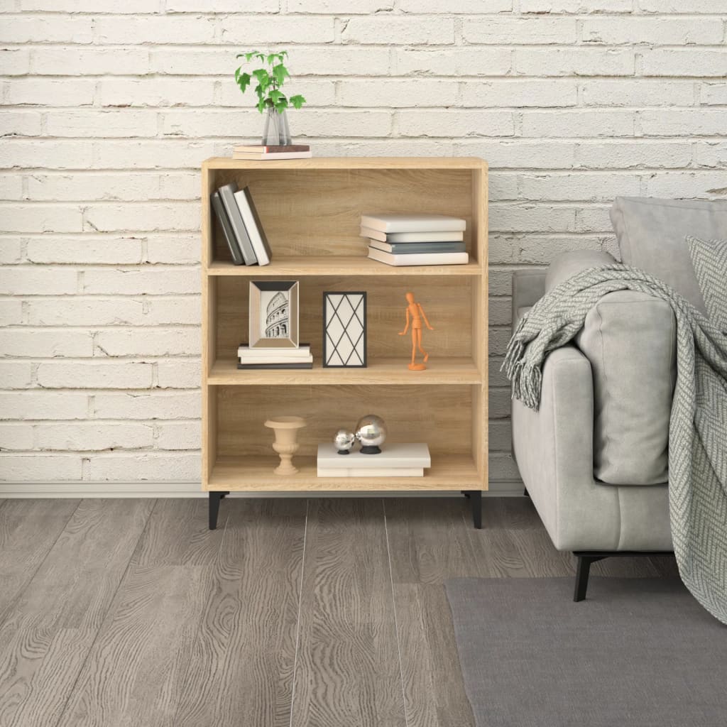 vidaXL Servantă, stejar sonoma, 69,5x32,5x90 cm, lemn prelucrat