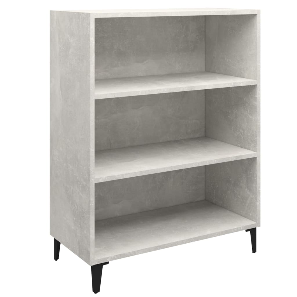 vidaXL Măsuță de cafea, gri beton, 69,5x32,5x90 cm, lemn prelucrat vidaXL Măsuță de cafea, gri beton, 69,5x32,5x90 cm, lemn prelucrat