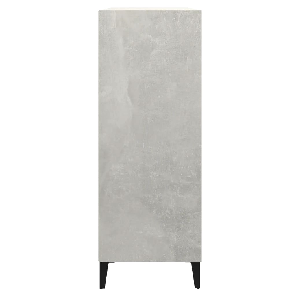 vidaXL Măsuță de cafea, gri beton, 69,5x32,5x90 cm, lemn prelucrat vidaXL Măsuță de cafea, gri beton, 69,5x32,5x90 cm, lemn prelucrat