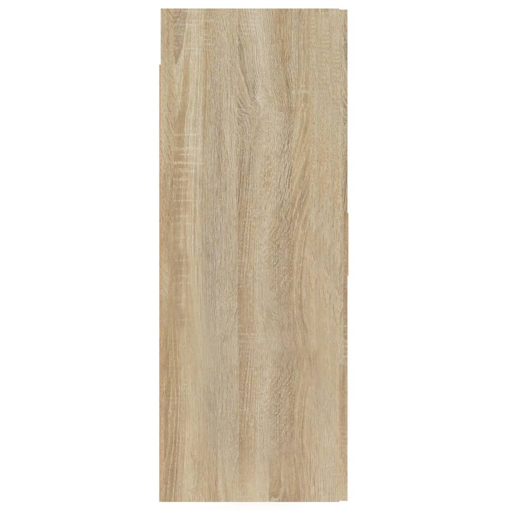 vidaXL Dulap de perete suspendat, stejar sonoma, 69,5x34x90 cm