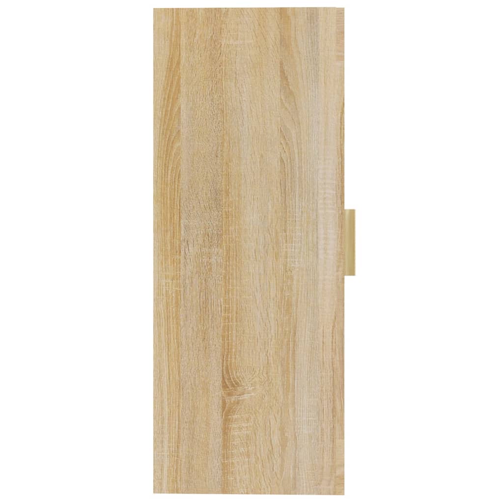 vidaXL Dulap de perete suspendat, stejar sonoma, 69,5x34x90 cm