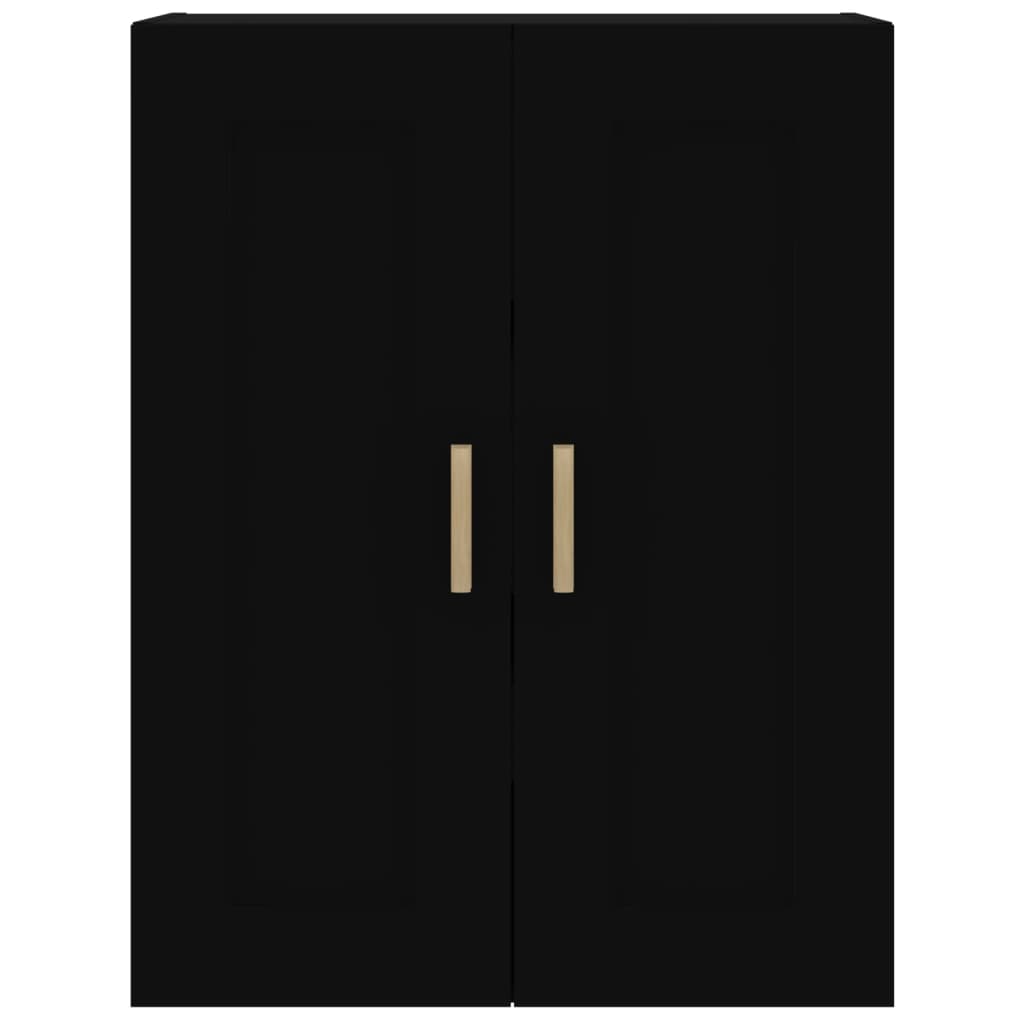 vidaXL Dulap de perete, negru, 69,5x32,5x90 cm, lemn prelucrat vidaXL Dulap de perete, negru, 69,5x32,5x90 cm, lemn prelucrat
