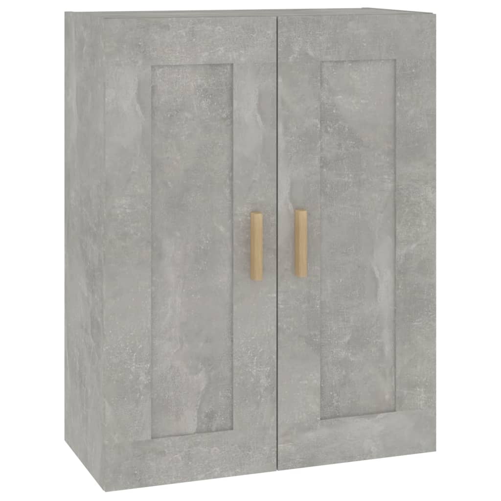 vidaXL Dulap de perete, gri beton, 69,5x32,5x90 cm, lemn prelucrat vidaXL Dulap de perete, gri beton, 69,5x32,5x90 cm, lemn prelucrat