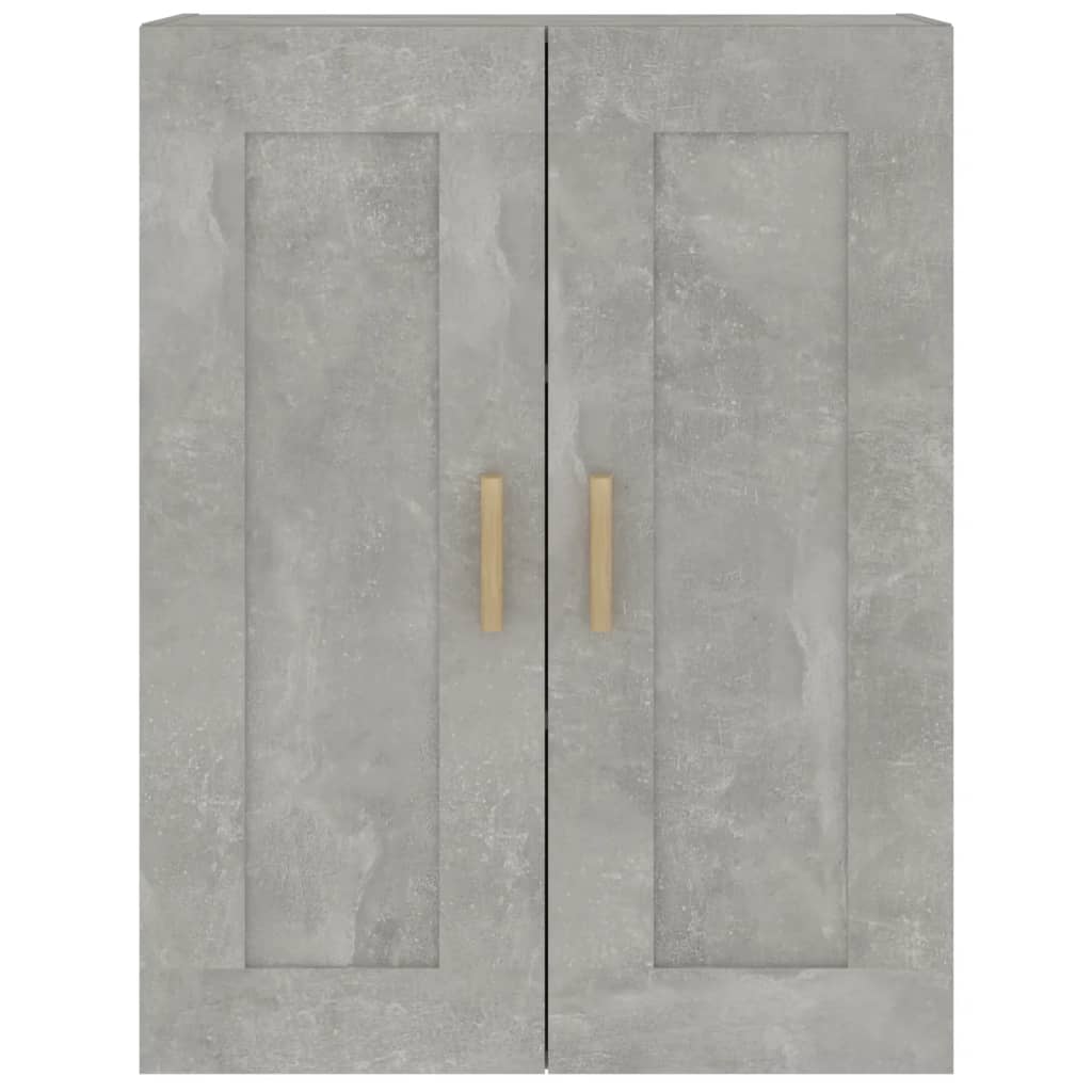 vidaXL Dulap de perete, gri beton, 69,5x32,5x90 cm, lemn prelucrat vidaXL Dulap de perete, gri beton, 69,5x32,5x90 cm, lemn prelucrat