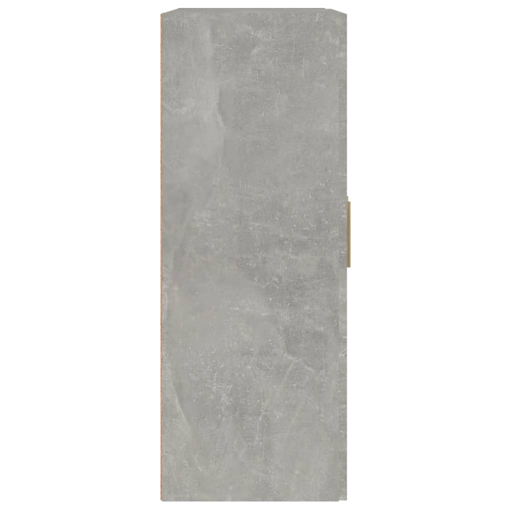 vidaXL Dulap de perete, gri beton, 69,5x32,5x90 cm, lemn prelucrat vidaXL Dulap de perete, gri beton, 69,5x32,5x90 cm, lemn prelucrat