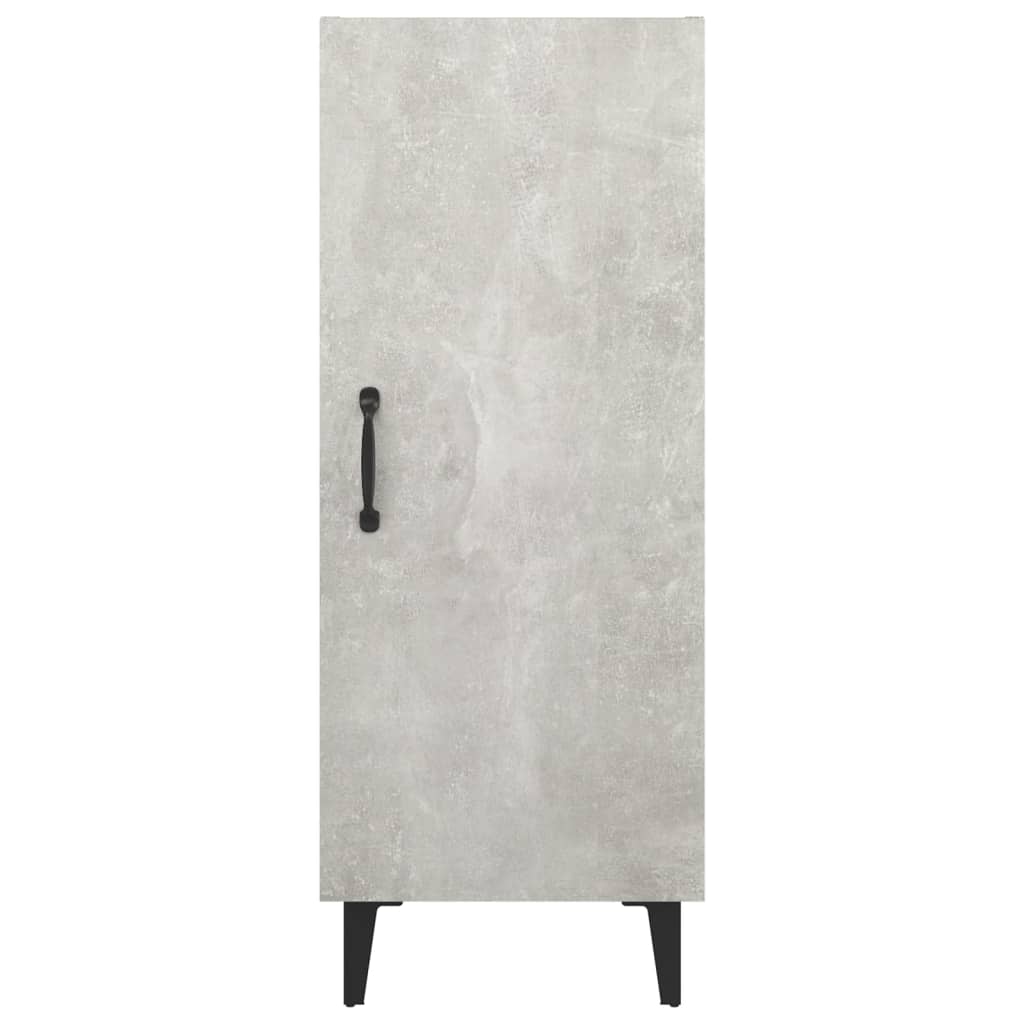 vidaXL Servantă, gri beton, 34,5x34x90 cm, lemn compozit vidaXL Servantă, gri beton, 34,5x34x90 cm, lemn compozit