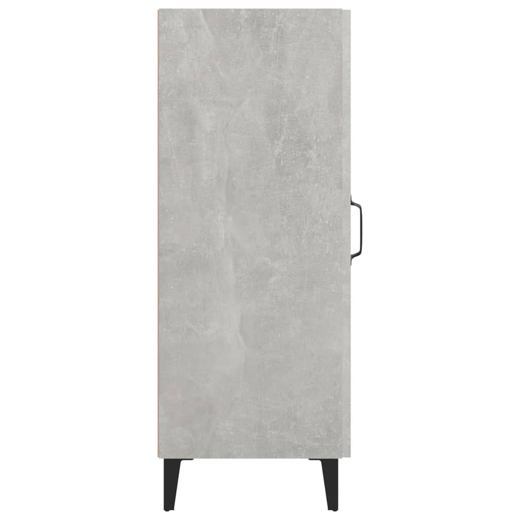 vidaXL Servantă, gri beton, 34,5x34x90 cm, lemn compozit vidaXL Servantă, gri beton, 34,5x34x90 cm, lemn compozit
