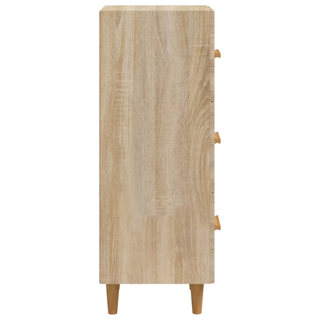 vidaXL Servantă, stejar sonoma, 34,5x34x90 cm, lemn compozit vidaXL Servantă, stejar sonoma, 34,5x34x90 cm, lemn compozit