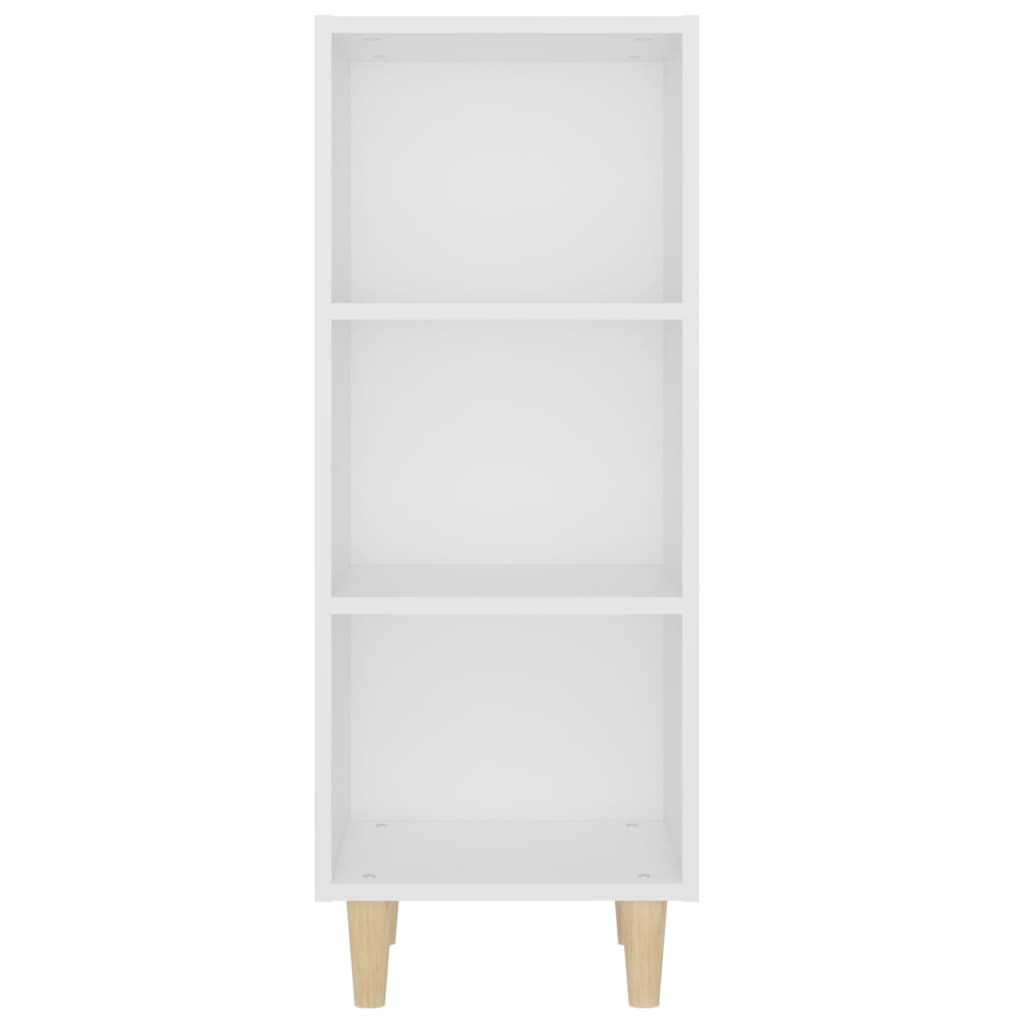 vidaXL Servantă, alb, 34,5x32,5x90 cm, lemn compozit vidaXL Servantă, alb, 34,5x32,5x90 cm, lemn compozit