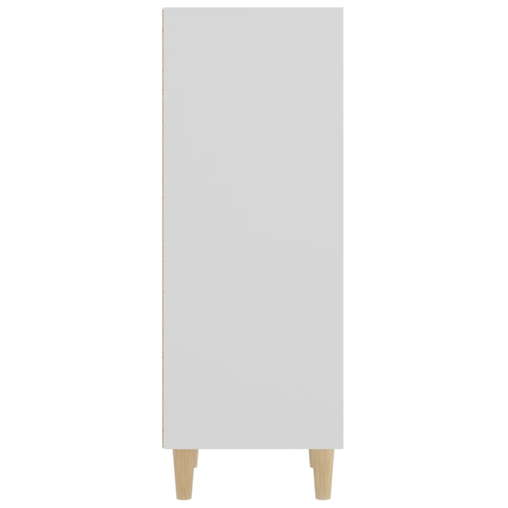 vidaXL Servantă, alb, 34,5x32,5x90 cm, lemn compozit vidaXL Servantă, alb, 34,5x32,5x90 cm, lemn compozit