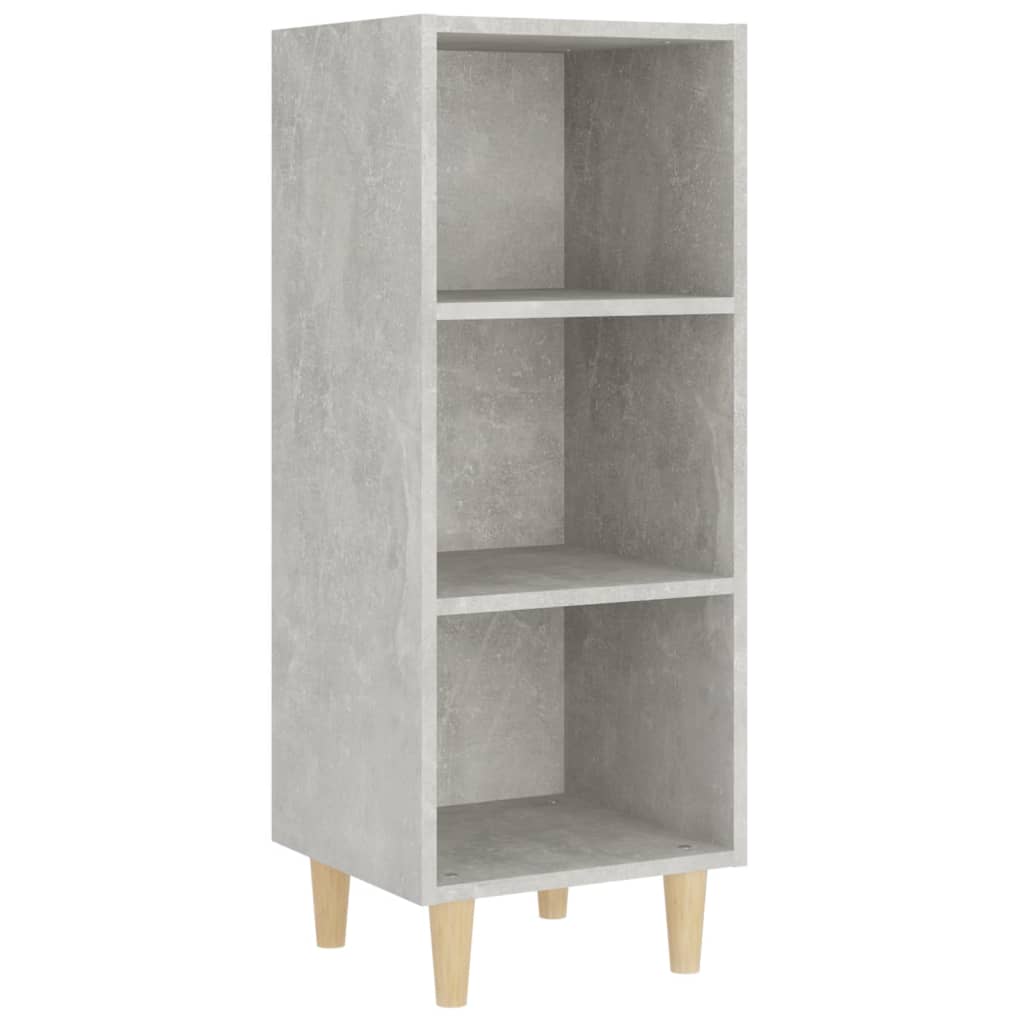 vidaXL Servantă, gri beton, 34,5x32,5x90 cm, lemn compozit vidaXL Servantă, gri beton, 34,5x32,5x90 cm, lemn compozit