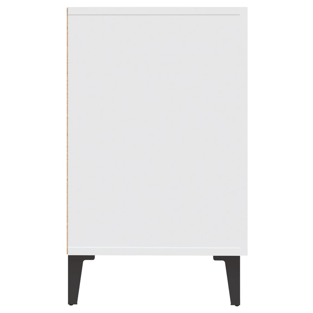vidaXL Servantă, alb, 100x36x60 cm, lemn compozit vidaXL Servantă, alb, 100x36x60 cm, lemn compozit