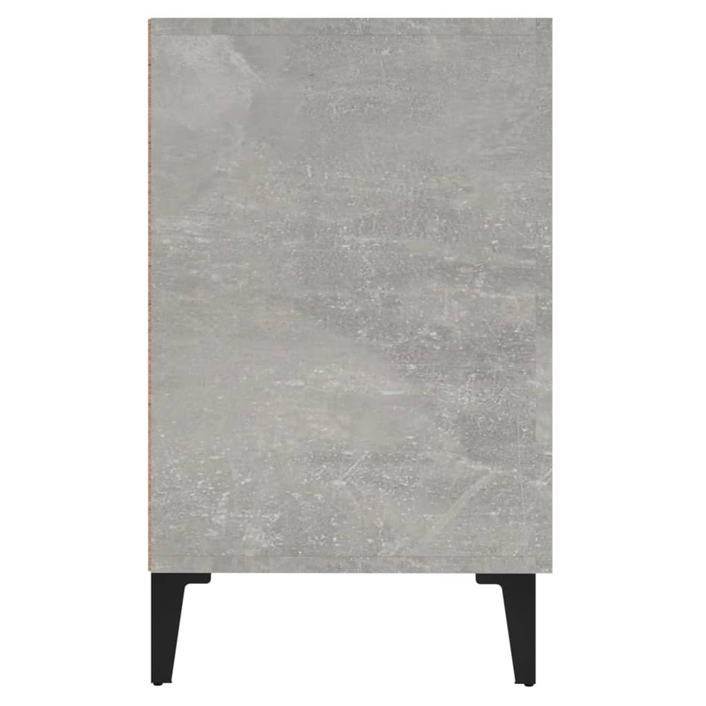 vidaXL Servantă, gri beton, 100x36x60 cm, lemn compozit