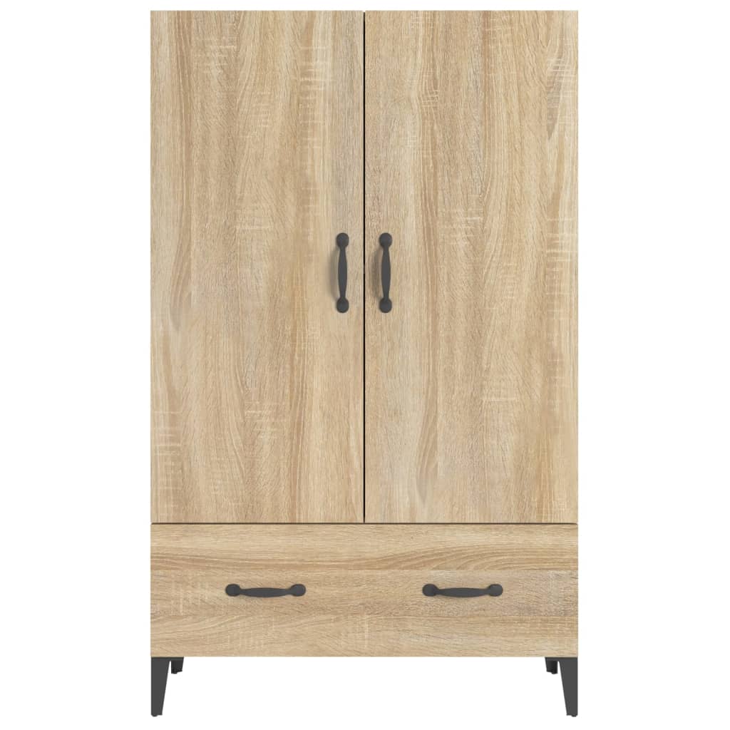 vidaXL Dulap înalt, stejar sonoma, 70x31x115 cm, lemn prelucrat vidaXL Dulap înalt, stejar sonoma, 70x31x115 cm, lemn prelucrat