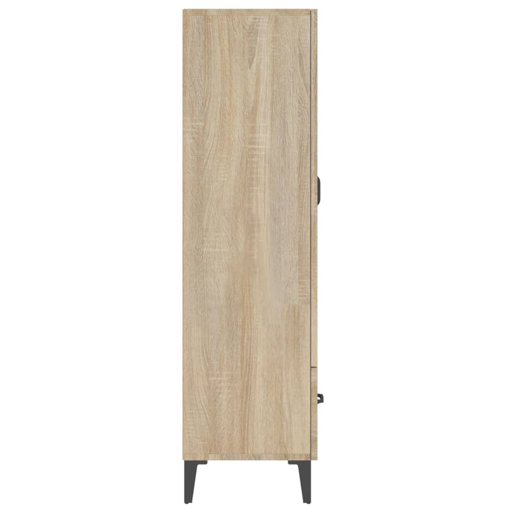 vidaXL Dulap înalt, stejar sonoma, 70x31x115 cm, lemn prelucrat vidaXL Dulap înalt, stejar sonoma, 70x31x115 cm, lemn prelucrat