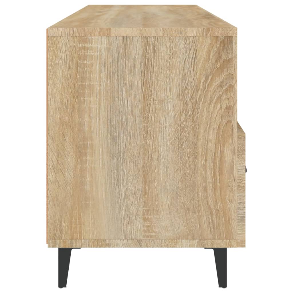 vidaXL Comodă TV, stejar sonoma, 102x35x50 cm, lemn compozit vidaXL Comodă TV, stejar sonoma, 102x35x50 cm, lemn compozit