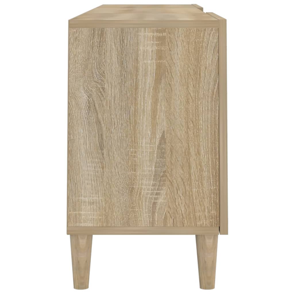vidaXL Comodă TV, stejar sonoma, 150x30x50 cm, lemn compozit vidaXL Comodă TV, stejar sonoma, 150x30x50 cm, lemn compozit