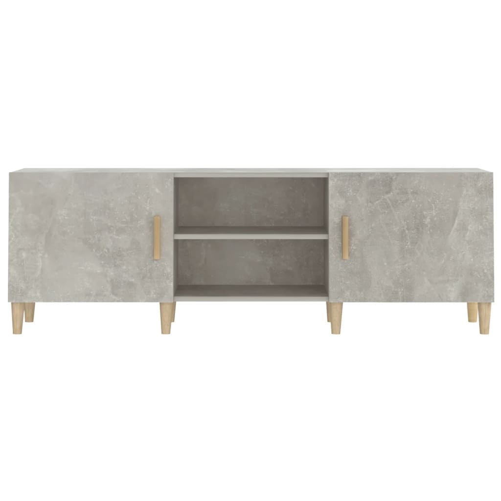 vidaXL Comodă TV, gri beton, 150x30x50 cm, lemn compozit vidaXL Comodă TV, gri beton, 150x30x50 cm, lemn compozit