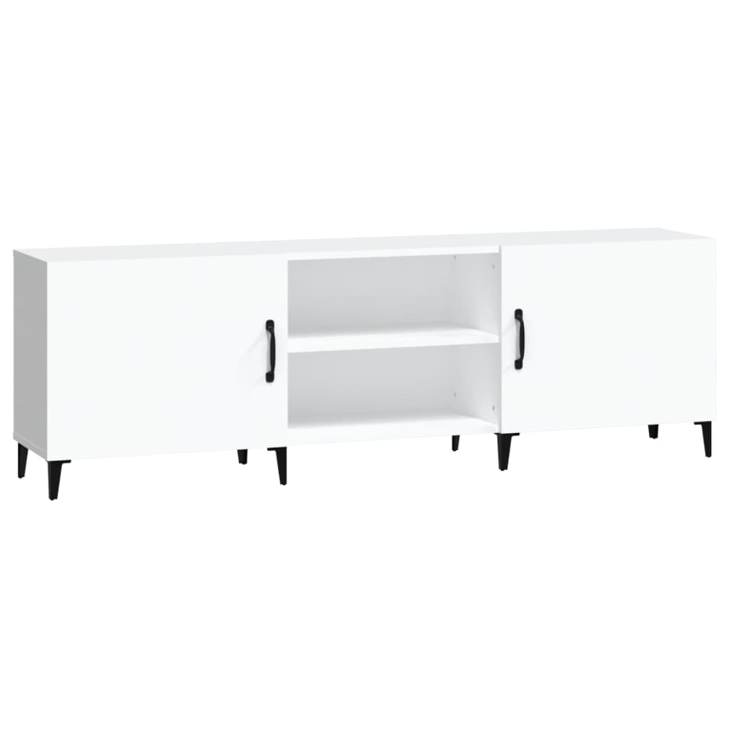 vidaXL Comodă TV, alb, 150x30x50 cm, lemn compozit vidaXL Comodă TV, alb, 150x30x50 cm, lemn compozit