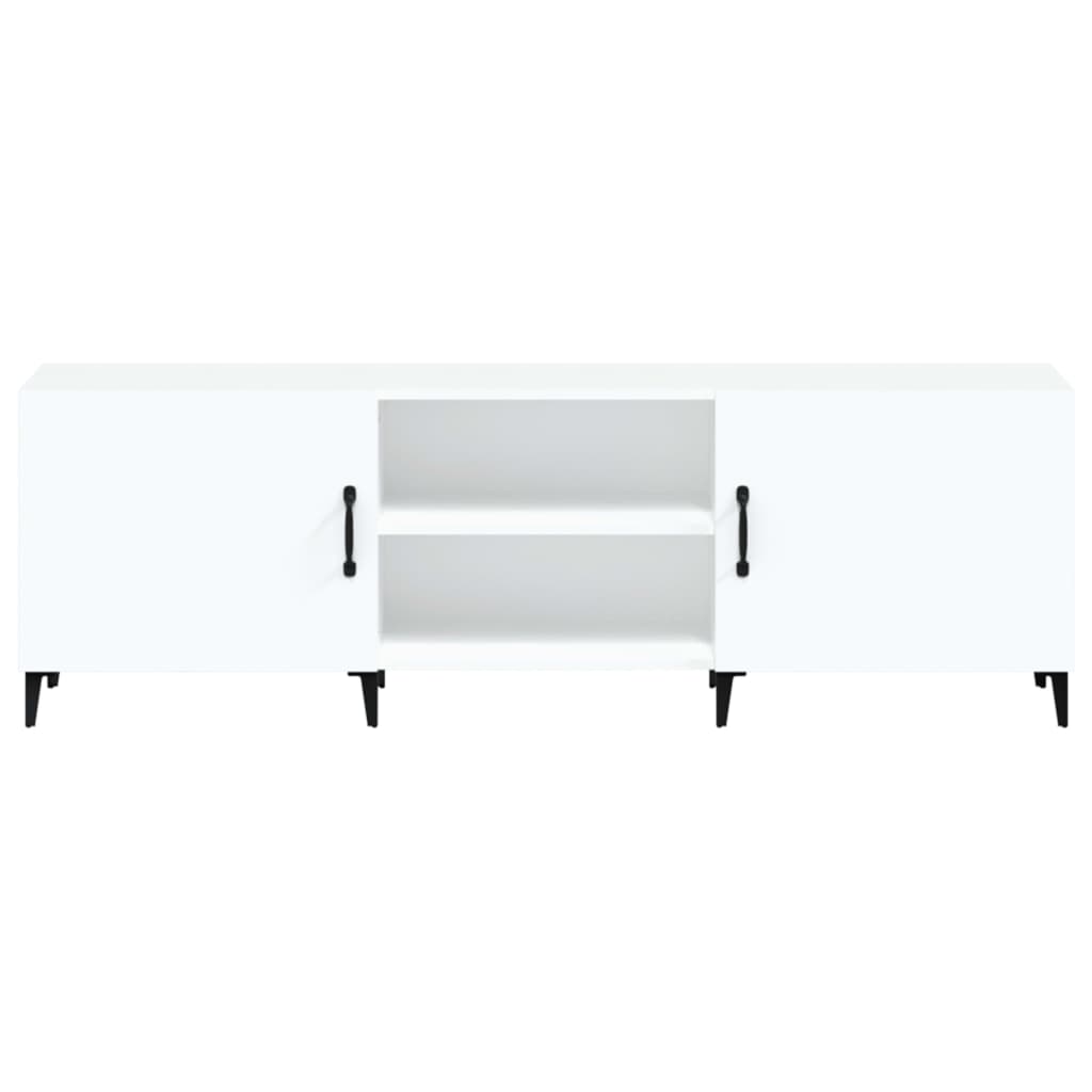 vidaXL Comodă TV, alb, 150x30x50 cm, lemn compozit vidaXL Comodă TV, alb, 150x30x50 cm, lemn compozit