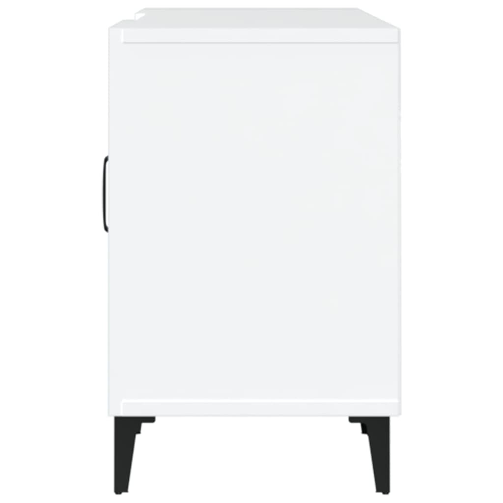 vidaXL Comodă TV, alb, 150x30x50 cm, lemn compozit vidaXL Comodă TV, alb, 150x30x50 cm, lemn compozit