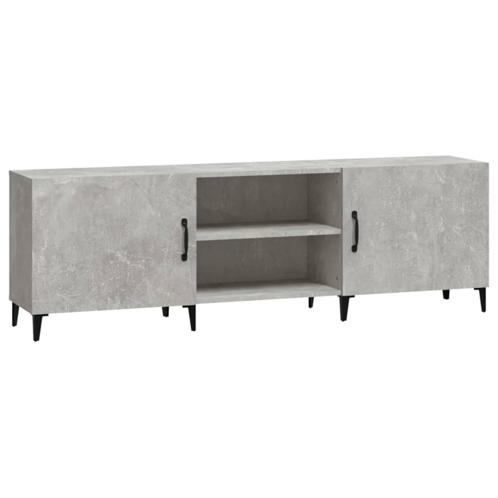 vidaXL Comodă TV, gri beton, 150x30x50 cm, lemn compozit vidaXL Comodă TV, gri beton, 150x30x50 cm, lemn compozit