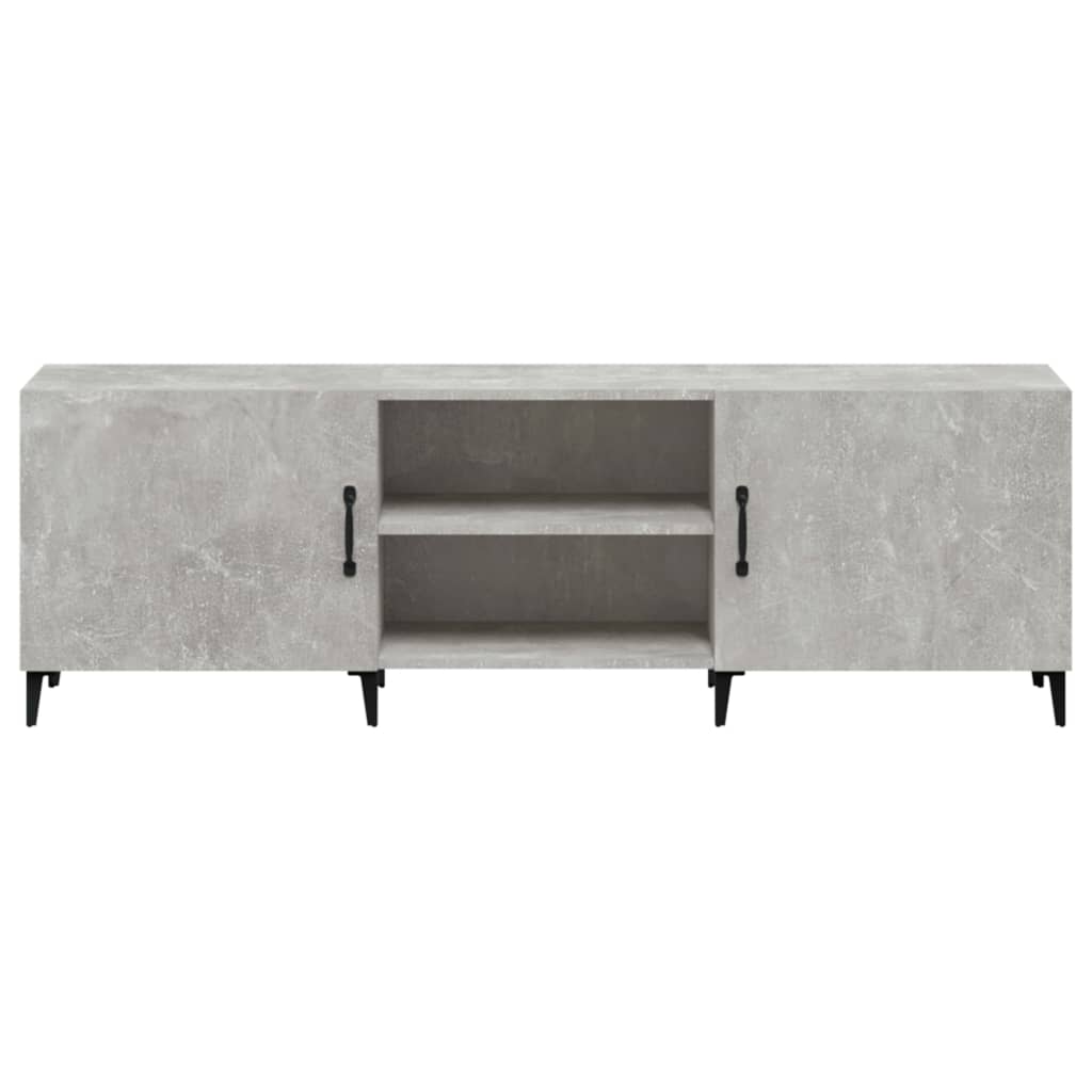 vidaXL Comodă TV, gri beton, 150x30x50 cm, lemn compozit vidaXL Comodă TV, gri beton, 150x30x50 cm, lemn compozit