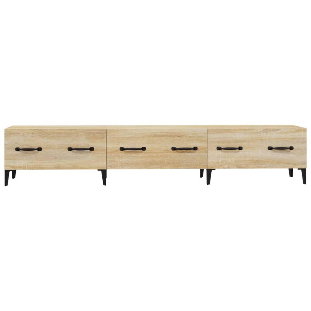 vidaXL Comodă TV, stejar sonoma, 150x34,5x30 cm, lemn prelucrat vidaXL Comodă TV, stejar sonoma, 150x34,5x30 cm, lemn prelucrat