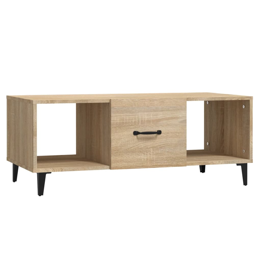 vidaXL Măsuță de cafea, stejar sonoma, 102x50x40 cm, lemn compozit vidaXL Măsuță de cafea, stejar sonoma, 102x50x40 cm, lemn compozit