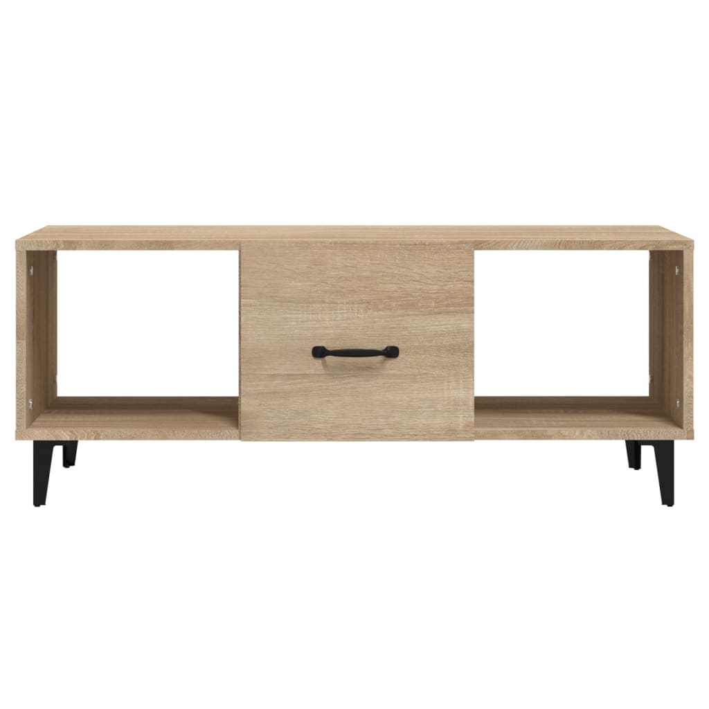 vidaXL Măsuță de cafea, stejar sonoma, 102x50x40 cm, lemn compozit vidaXL Măsuță de cafea, stejar sonoma, 102x50x40 cm, lemn compozit