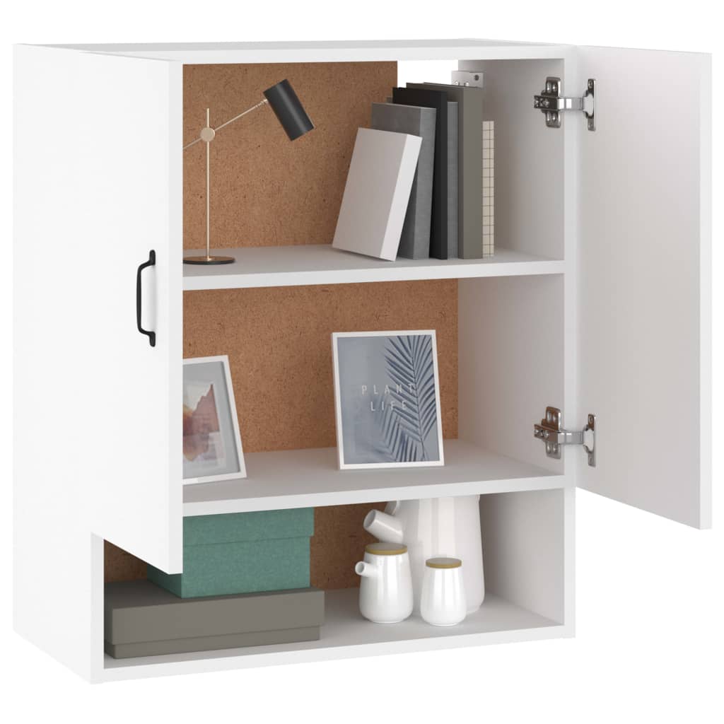 vidaXL Dulap de perete, alb, 60x31x70 cm, lemn prelucrat