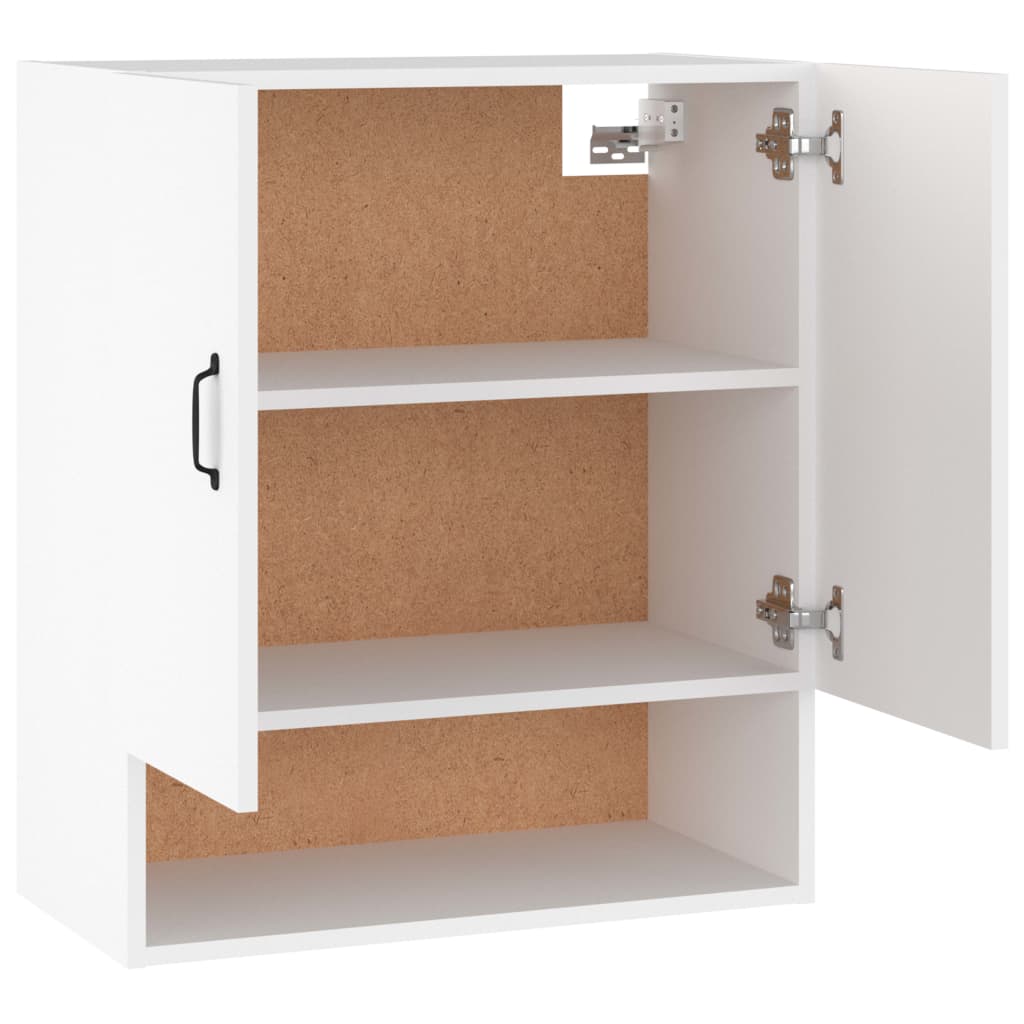 vidaXL Dulap de perete, alb, 60x31x70 cm, lemn prelucrat