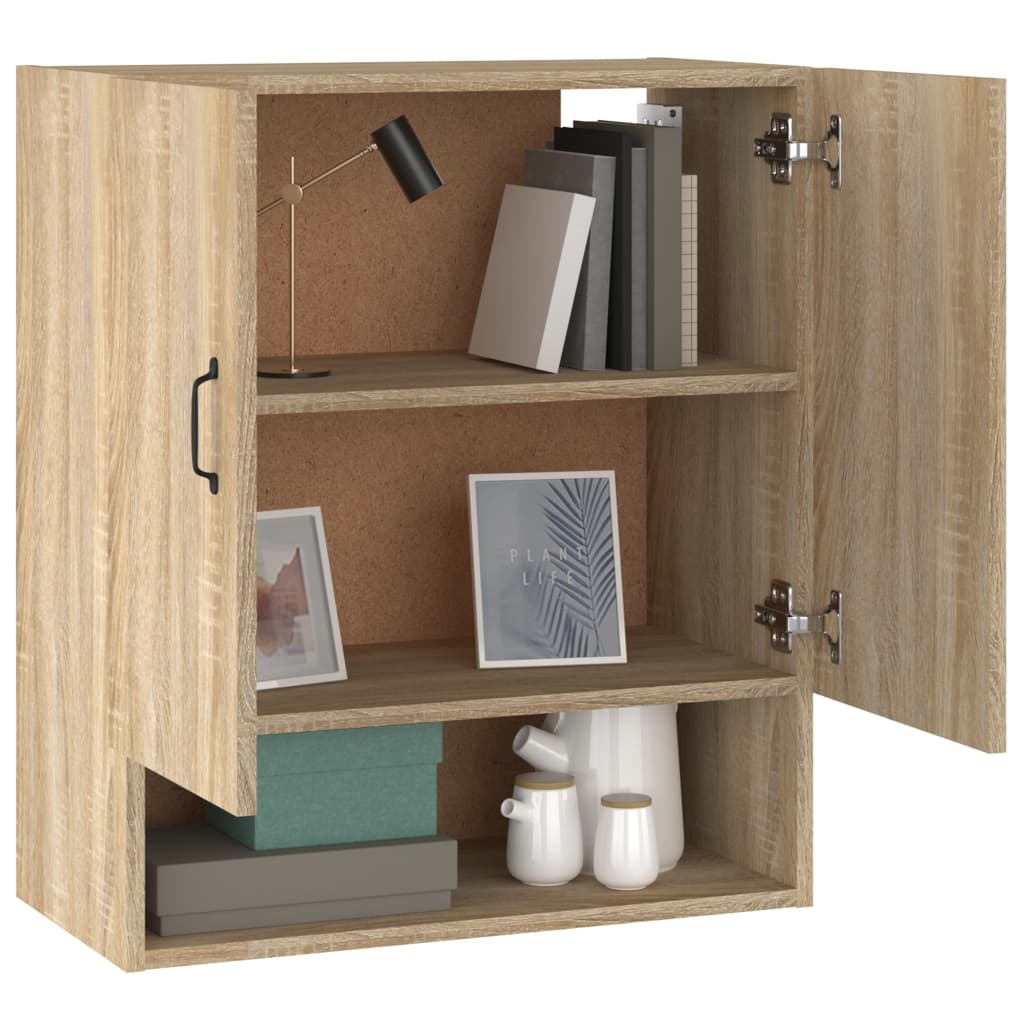 vidaXL Dulap de perete, stejar sonoma, 60x31x70 cm, lemn compozit