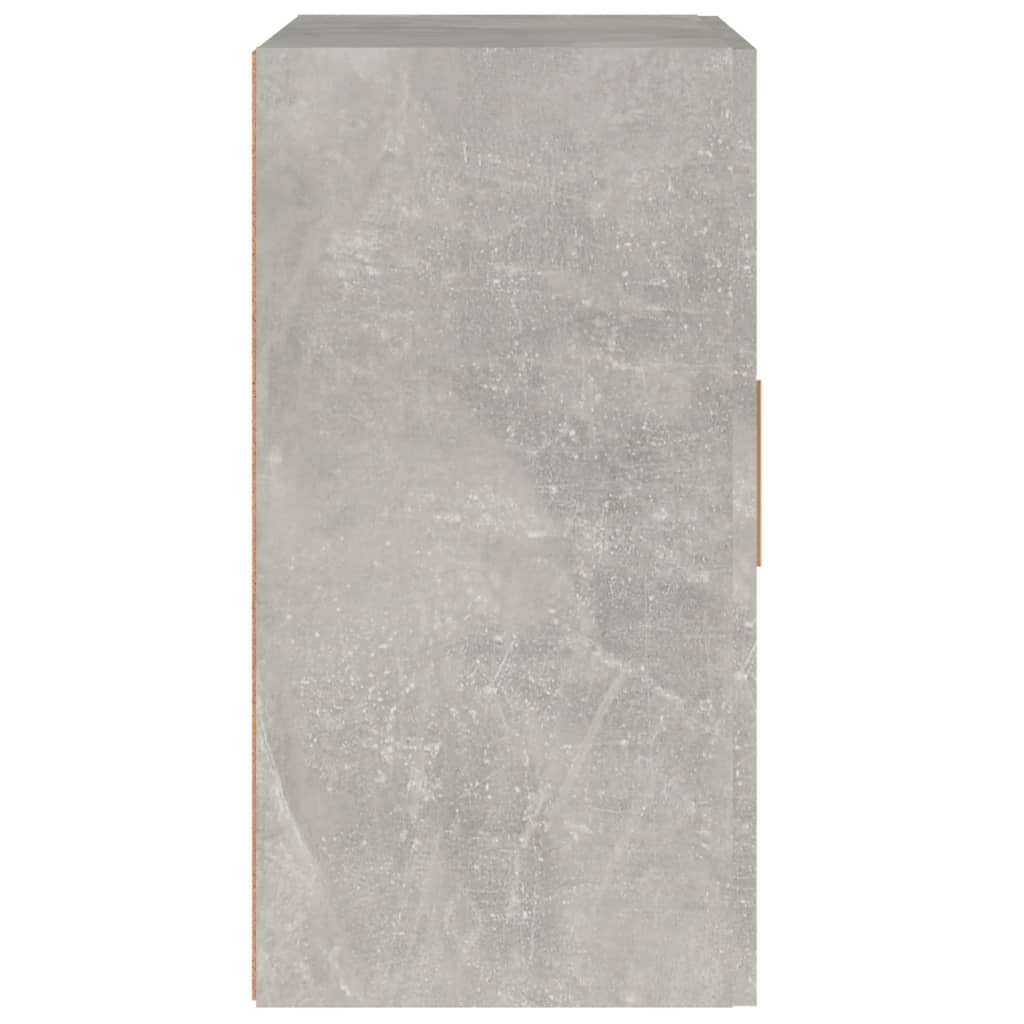 vidaXL Dulap de perete, gri beton, 60x30x60 cm, lemn prelucrat
