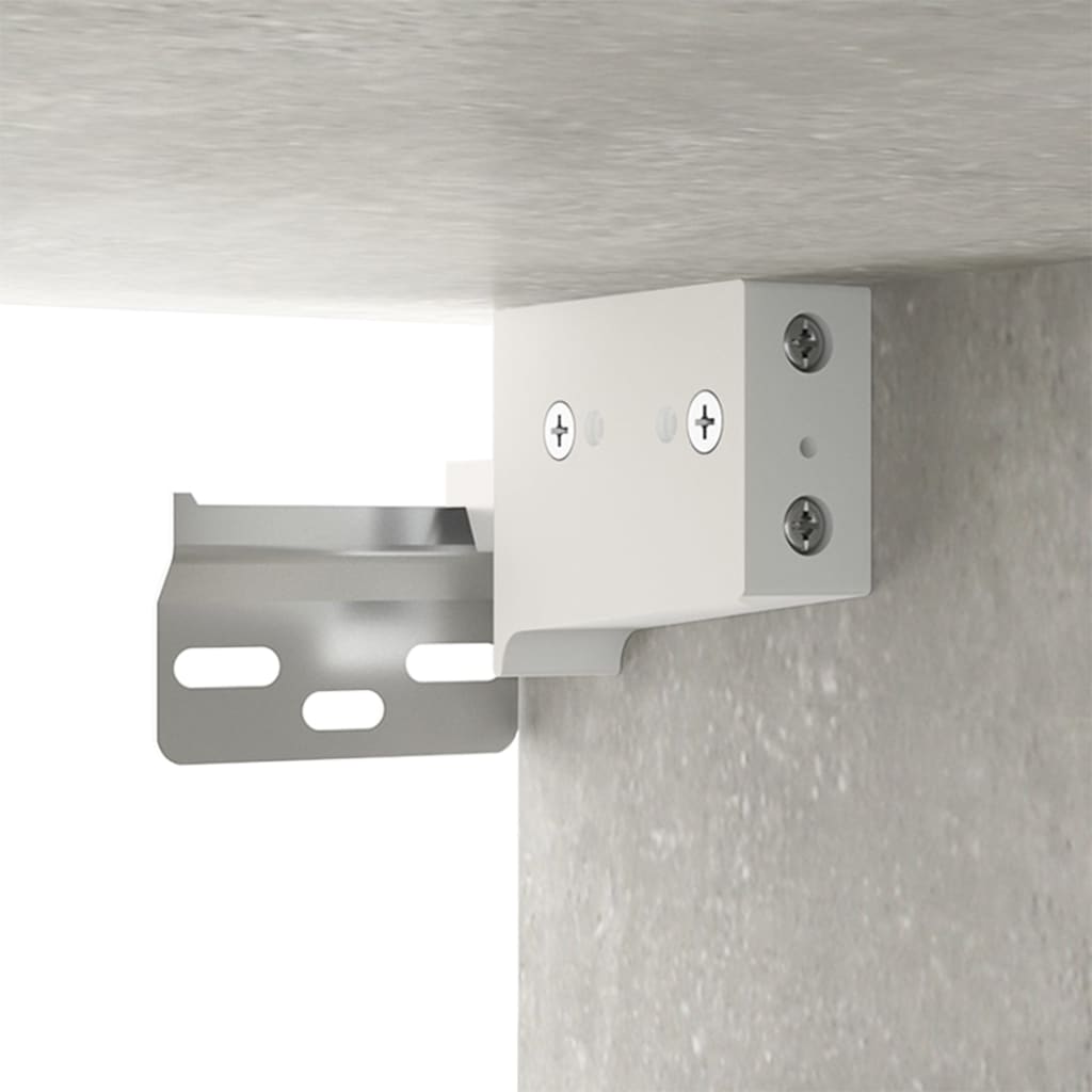 vidaXL Dulap de perete, gri beton, 60x30x60 cm, lemn prelucrat