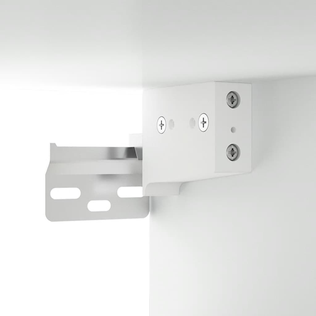 vidaXL Dulap de perete, alb, 60x31x60 cm, lemn prelucrat