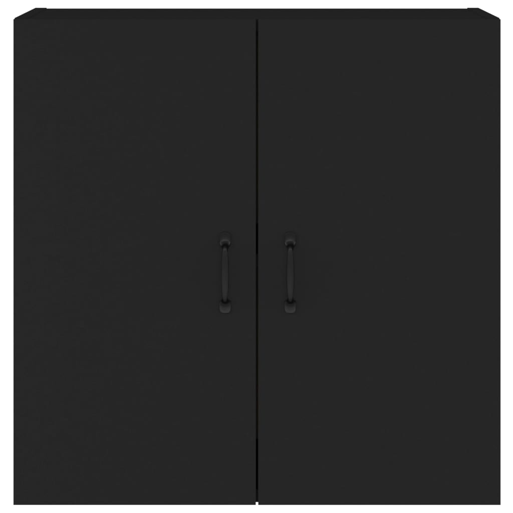 vidaXL Dulap de perete, negru, 60x31x60 cm, lemn prelucrat