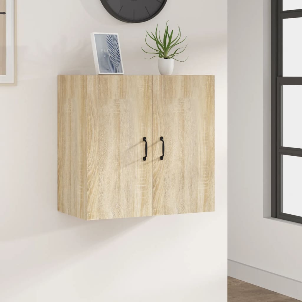 vidaXL Dulap de perete, stejar sonoma, 60x31x60 cm, lemn compozit vidaXL Dulap de perete, stejar sonoma, 60x31x60 cm, lemn compozit
