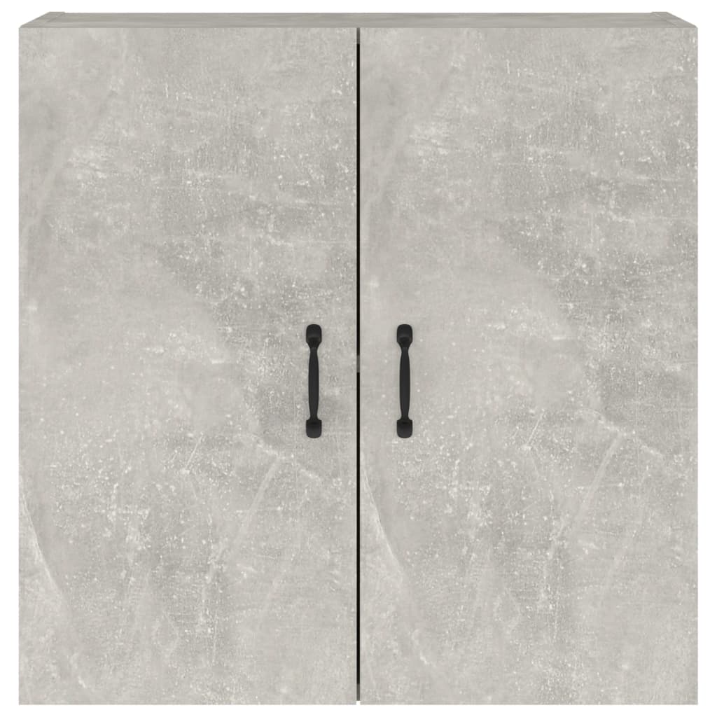 vidaXL Dulap de perete, gri beton, 60x31x60 cm, lemn prelucrat