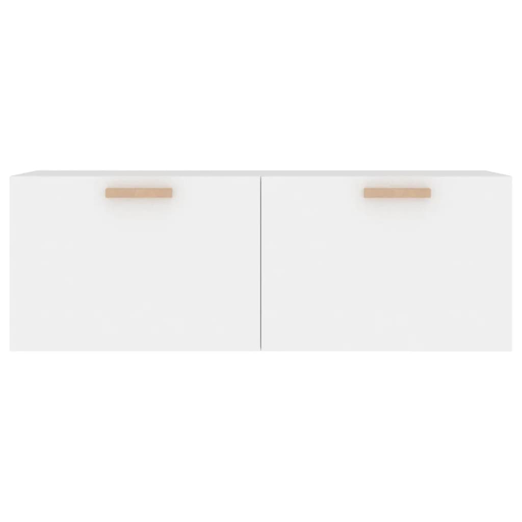 vidaXL Dulap de perete, alb, 100x36,5x35 cm, lemn prelucrat vidaXL Dulap de perete, alb, 100x36,5x35 cm, lemn prelucrat