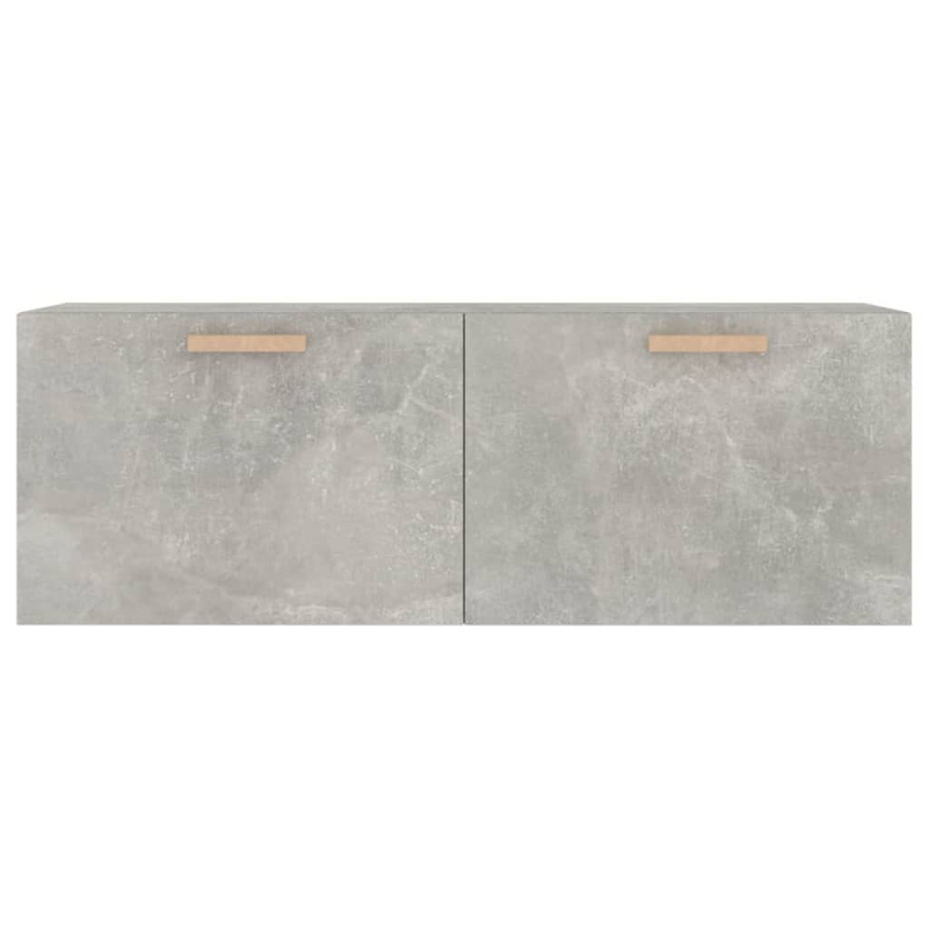 vidaXL Dulap de perete, gri beton, 100x36,5x35 cm, lemn prelucrat