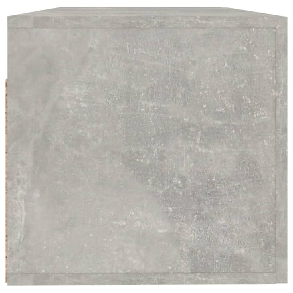 vidaXL Dulap de perete, gri beton, 100x36,5x35 cm, lemn prelucrat