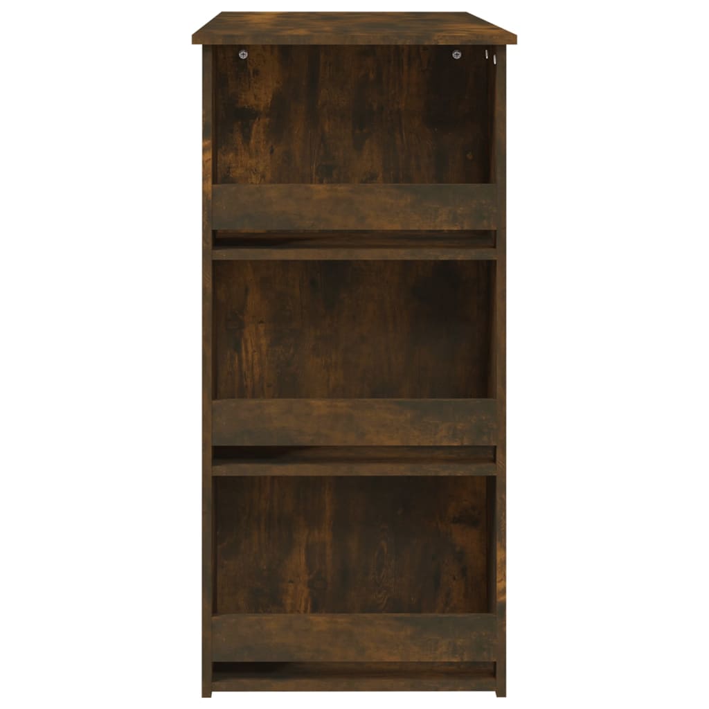 vidaXL Masă de bar cu raft depozitare 102x50x103,5 cm lemn prelucrat