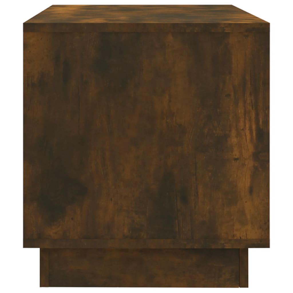 vidaXL Comodă TV, stejar afumat, 102x41x44 cm, PAL vidaXL Comodă TV, stejar afumat, 102x41x44 cm, PAL