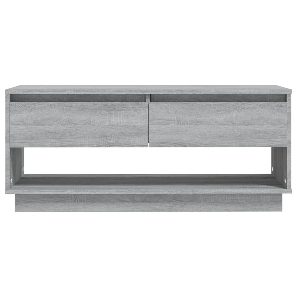 812973 vidaXL TV Cabinet Grey Sonoma 102x41x44 cm Chipboard 812973 vidaXL TV Cabinet Grey Sonoma 102x41x44 cm Chipboard