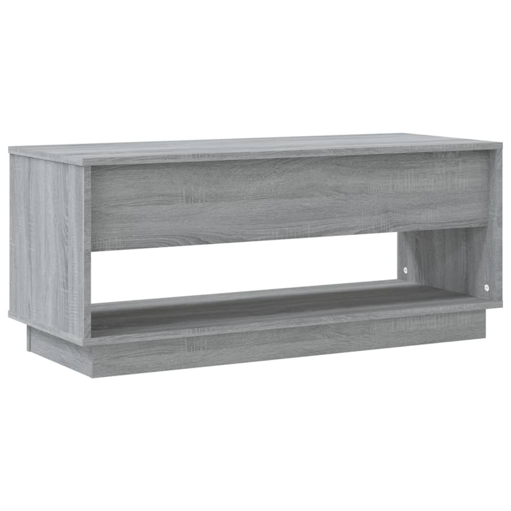 812973 vidaXL TV Cabinet Grey Sonoma 102x41x44 cm Chipboard 812973 vidaXL TV Cabinet Grey Sonoma 102x41x44 cm Chipboard